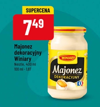 Polomarket Winiary majonez dekoracyjny 400 ml oferta