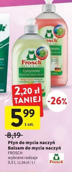 Intermarche Balsam do naczyń owoc granatu frosch oferta