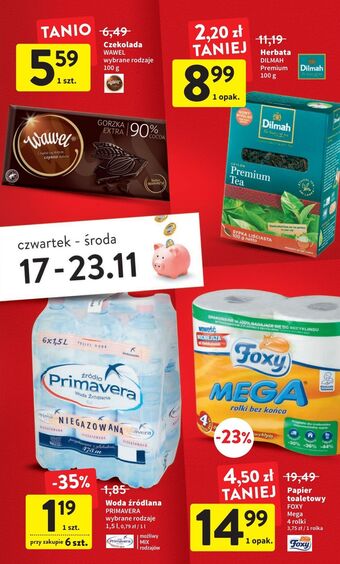 Intermarche Czekolada gorzka 90 % wawel dark oferta