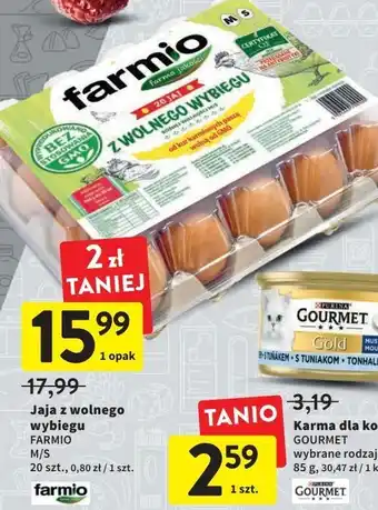 Intermarche Jaja z wolnego wybiegu kl. s/m farmio oferta