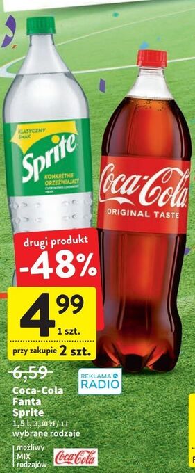 Intermarche Napój pomarańczowy fanta oferta