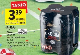 Intermarche Piwo okocim mocne dubeltowe oferta