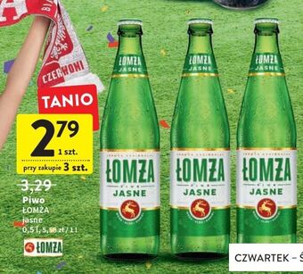 Intermarche Piwo łomża jasne (dawniej export) oferta