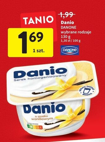Intermarche Serek wanilia danone danio oferta