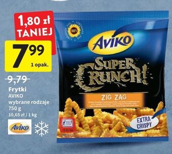 Intermarche Frytki zig zag aviko super crunch oferta
