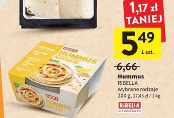 Intermarche Hummus natural ribella oferta