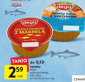 Intermarche Sałatka rybna z warzywami dega oferta
