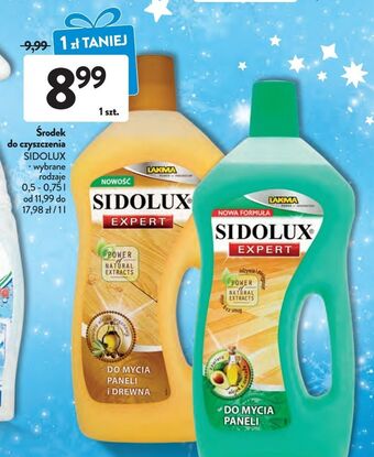 Intermarche Płyn do mycia paneli z olejkiem awokado sidolux expert oferta