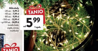 Intermarche Mikroledy gwiazdki 40 szt światło ciepłe oferta