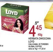 E.Leclerc Herbata malina-truskawka loyd tea the magic experience oferta