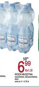 E.Leclerc Woda gazowana muszyna skarb życia oferta