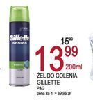 E.Leclerc Żel do golenia sensitive gillette series oferta
