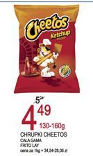 E.Leclerc Chrupki ketchup cheetos oferta