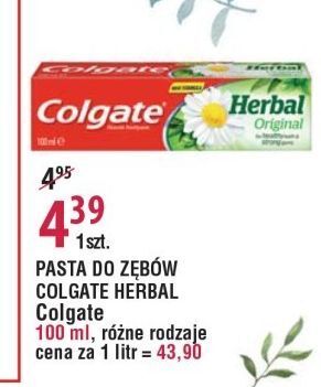 E.Leclerc Pasta do zębów original colgate herbal oferta