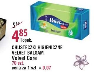E.Leclerc Chusteczki higieniczne velvet balsam oferta