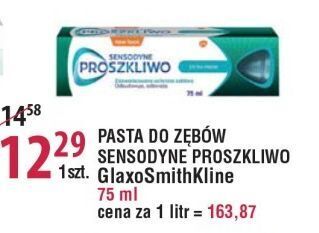 E.Leclerc Pasta do zębów sensodyne pro szkliwo extra fresh oferta