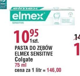 E.Leclerc Pasta do zębów elmex sensitive oferta