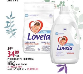 E.Leclerc Proszek do prania kolorów lovela baby oferta