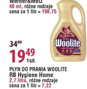 E.Leclerc Płyn do prania mix colors woolite keratin oferta