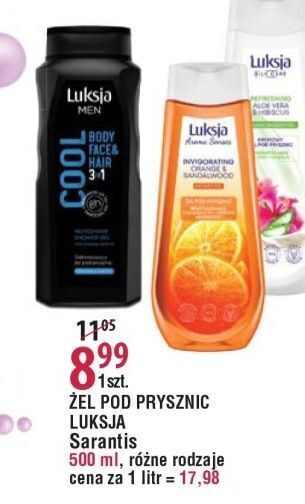 E.Leclerc Żel pod prysznic aloe vera & hibiscus luksja silk care oferta