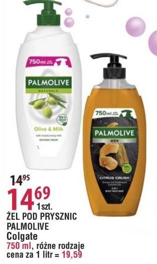 E.Leclerc Żel pod prysznic mleczko oliwkowe palmolive naturals oferta