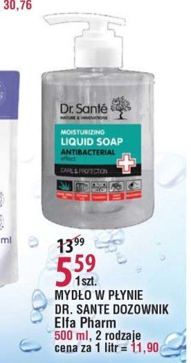 E.Leclerc Mydło w płynie antybakteryjne dr.sante oferta