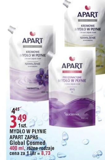 E.Leclerc Mydło w płynie fiołek + prebiotyk apart creamy care oferta