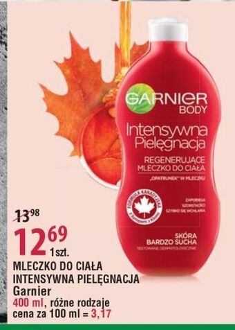 E.Leclerc Mleczko do ciała intensywna pielęgnacja garnier body oferta