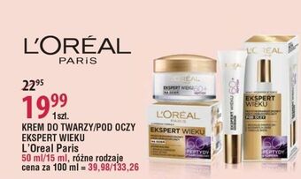 E.Leclerc Krem na dzień l'oreal ekspert wieku 60+ oferta