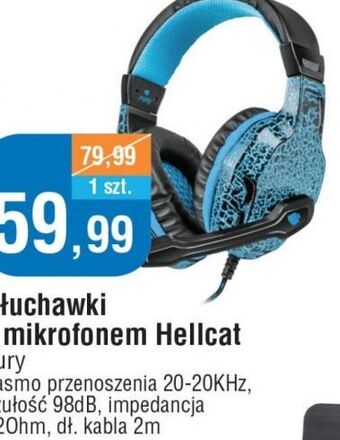 E.Leclerc Słuchawki dla graczy hellcat fury oferta