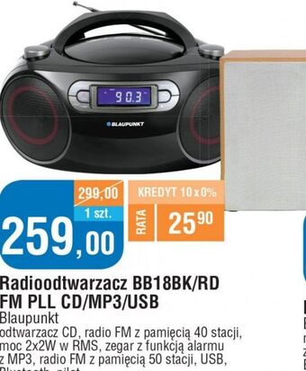 E.Leclerc Radioodtwarzacz bb18bk blaupunkt oferta
