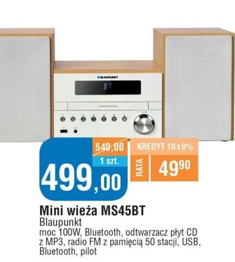 E.Leclerc Mini wieża ms45bt blaupunkt oferta
