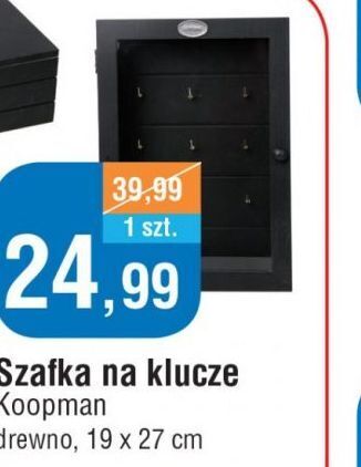 E.Leclerc Szafka na klucze drewniana koopman oferta
