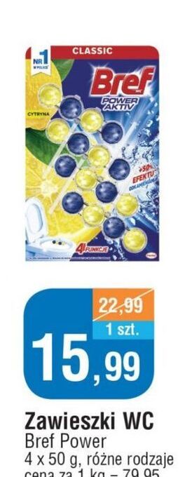 E.Leclerc Kostka do wc 4 function lemon bref power aktiv oferta