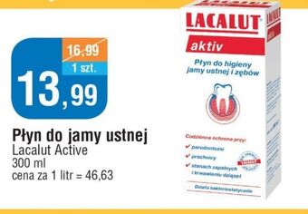 E.Leclerc Płyn do higieny jamy ustnej lacalut aktiv oferta