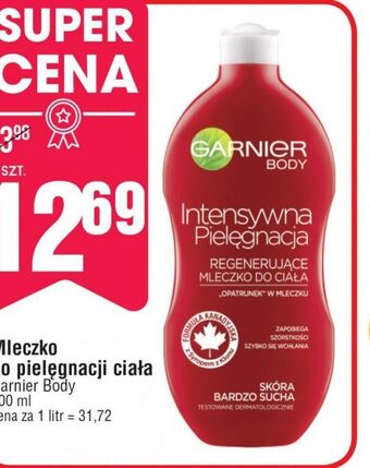 E.Leclerc Mleczko do ciała intensywna pielęgnacja garnier body oferta