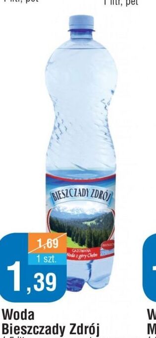 E.Leclerc Woda niegazowana bieszczady zdrój oferta