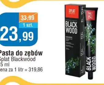 E.Leclerc Pasta do zębów blackwood splat special oferta