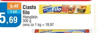 E.Leclerc Ciasto filo henglein oferta
