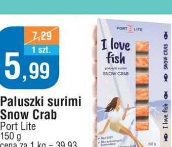 E.Leclerc Paluszki surimi o smaku kraba port lite oferta