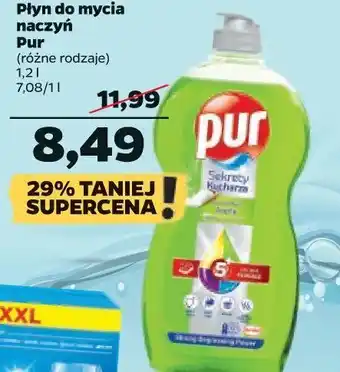 Netto Płyn do mycia naczyń pur 1.2l oferta