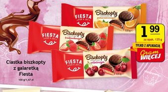 Gram Market fiesta ciastka biszkopty z galaretką 135g oferta