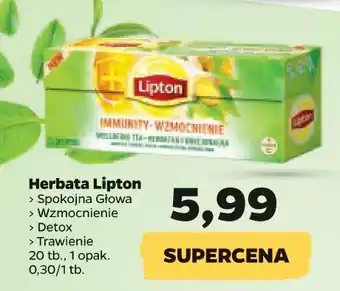 Netto Herbata ziołowa spokojna głowa waleriana-męczennica-melisa-lawenda lipton calming oferta