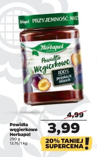 Netto Powidła węgierkowe herbapol oferta