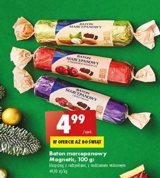 Biedronka Baton marcepanowy klasyczny magnetic oferta