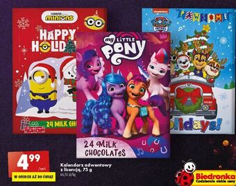 Biedronka Kalendarz adwentowy psi patrol oferta