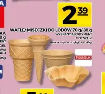 Topaz Wafle/ miseczki do lodów 70-80g oferta