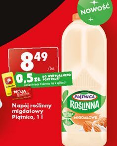 Biedronka Napój migdałowy piątnica roślinna oferta