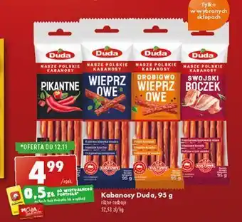 Biedronka Kabanosy wieprzowe silesia duda oferta