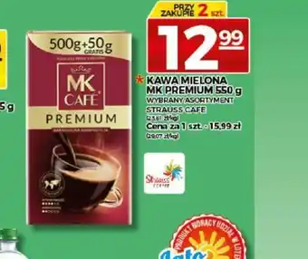 Topaz Kawa mielona MK Cafe Premium 500g + 50g oferta